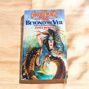 3/$22 Thieves' World Beyond The Veil 1987 Vintage Soft Cover Book Fantasy